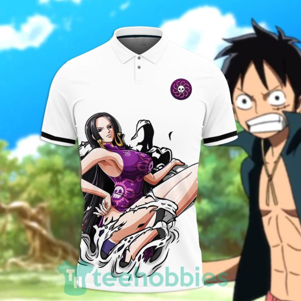 boa hancock polo shirt custom anime one piece for anime fans 2 DTem9 600x600px Boa Hancock Polo Shirt Custom Anime One Piece For Anime Fans