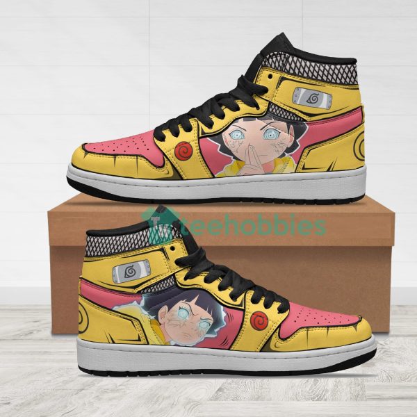 boruto himawari uzumaki anime air jordan hightop shoes 1 gC9Fh 600x600px Boruto Himawari Uzumaki Anime Air Jordan Hightop Shoes