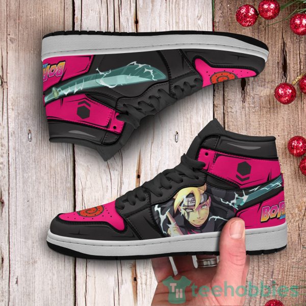 boruto uzumaki anime fans air jordan hightop shoes 3 29vFe 600x600px Boruto Uzumaki Anime Fans Air Jordan Hightop Shoes