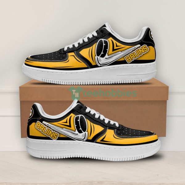 boston bruins custom ball air force shoes for fans 1 XZZ0C 600x600px Boston Bruins Custom Ball Air Force Shoes For Fans