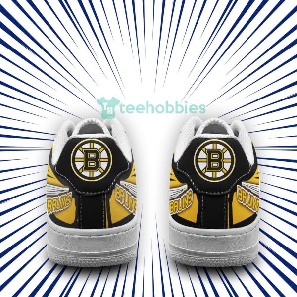 boston bruins custom ball air force shoes for fans 3 yWVCu 600x600px Boston Bruins Custom Ball Air Force Shoes For Fans