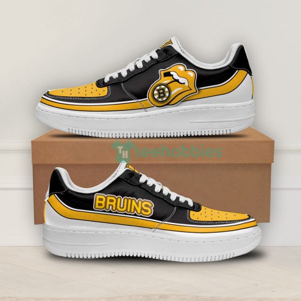 boston bruins custom lips air force shoes for fans 1 VJplR 600x600px Boston Bruins Custom Lips Air Force Shoes For Fans