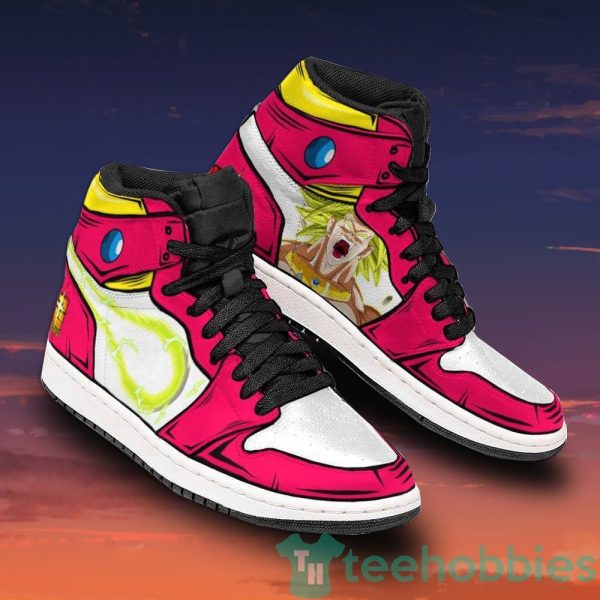 broly custom dragon ball anime air jordan hightop shoes 2 clelx 600x600px Broly Custom Dragon Ball Anime Air Jordan Hightop Shoes