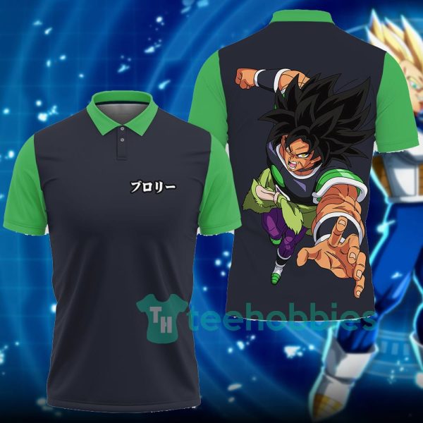 broly dragon ball custom anime polo shirt for fans 1 0Ds26 600x600px Broly Dragon Ball Custom Anime Polo Shirt For Fans