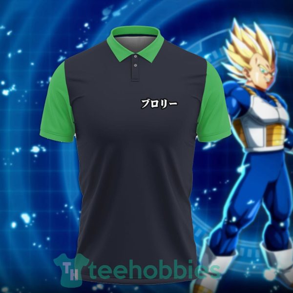 broly dragon ball custom anime polo shirt for fans 2 GSxR6 600x600px Broly Dragon Ball Custom Anime Polo Shirt For Fans