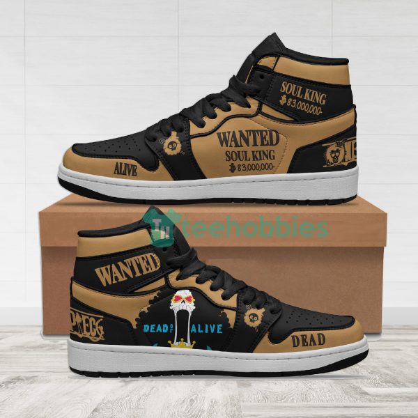 brook wanted custom one piece anime air hightop shoes 1 Q9T14 600x600px Brook Wanted Custom One Piece Anime Air Hightop Shoes