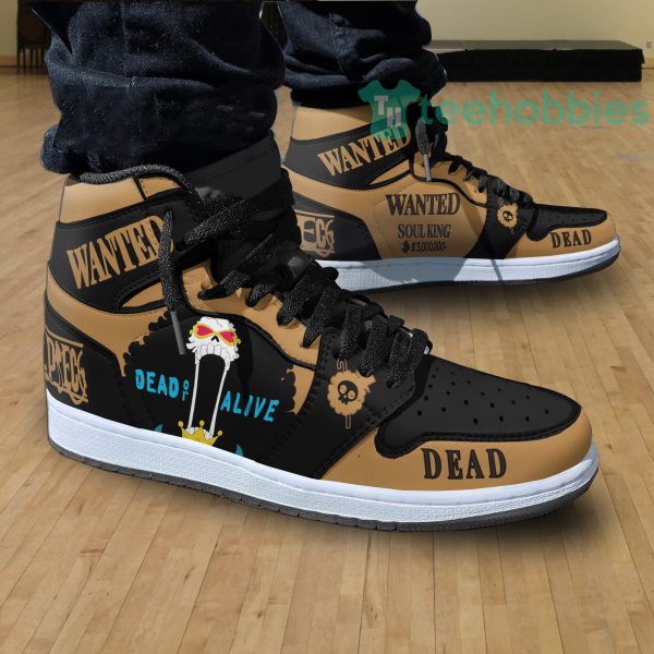 brook wanted custom one piece anime air hightop shoes 3 r8cJr 600x600px Brook Wanted Custom One Piece Anime Air Hightop Shoes