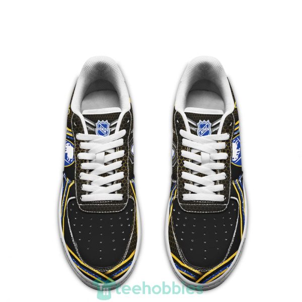 buffalo sabres logo and striped style air force shoes for fans 2 kEQQ2 600x600px Buffalo Sabres Logo And Striped Style Air Force Shoes For Fans