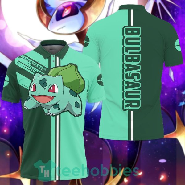 bulbasaur polo shirt custom pokemon anime gift for fans 1 fYcru 600x600px Bulbasaur Polo Shirt Custom Pokemon Anime Gift For Fans