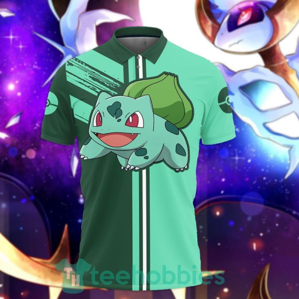 bulbasaur polo shirt custom pokemon anime gift for fans 2 MfoeM 600x600px Bulbasaur Polo Shirt Custom Pokemon Anime Gift For Fans