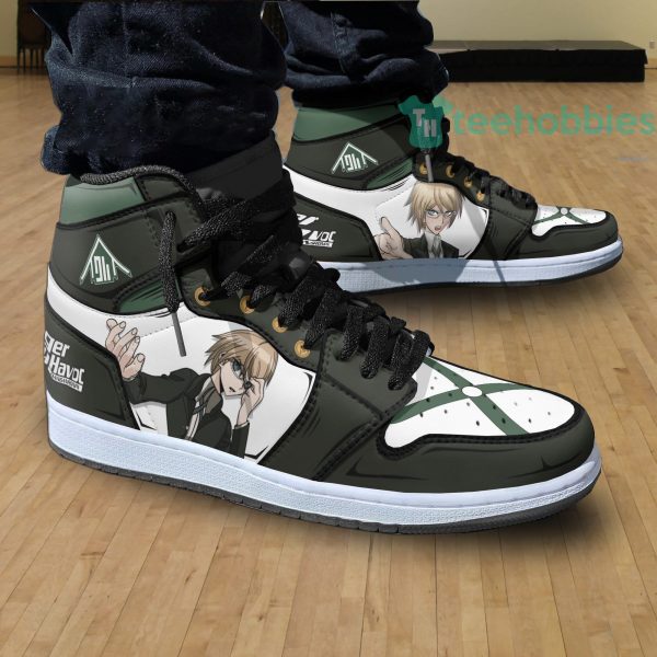 byakuya togami custom danganronpa anime air jordan hightop shoes 4 gPMWp 600x600px Byakuya Togami Custom Danganronpa Anime Air Jordan Hightop Shoes