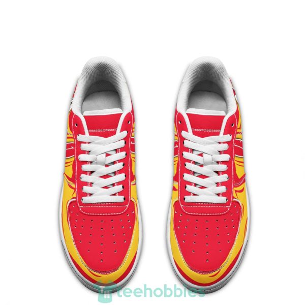calgary flames custom ball air force shoes for fans 2 m0y3b 600x600px Calgary Flames Custom Ball Air Force Shoes For Fans