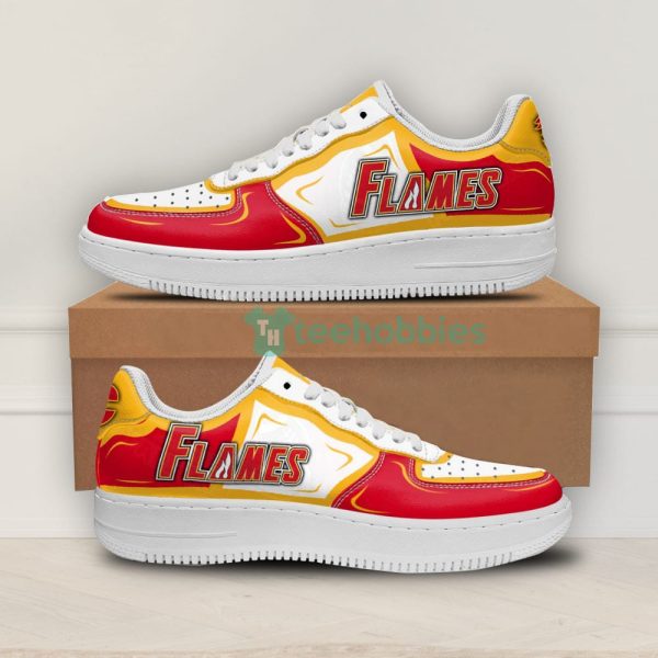 calgary flames team simple style air force shoes for fans 1 xnVw4 600x600px Calgary Flames Team Simple Style Air Force Shoes For Fans