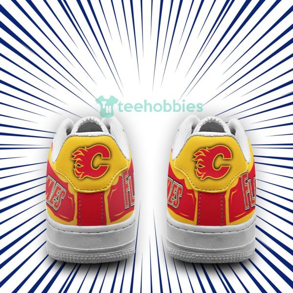 calgary flames team simple style air force shoes for fans 3 4wzHU 600x600px Calgary Flames Team Simple Style Air Force Shoes For Fans