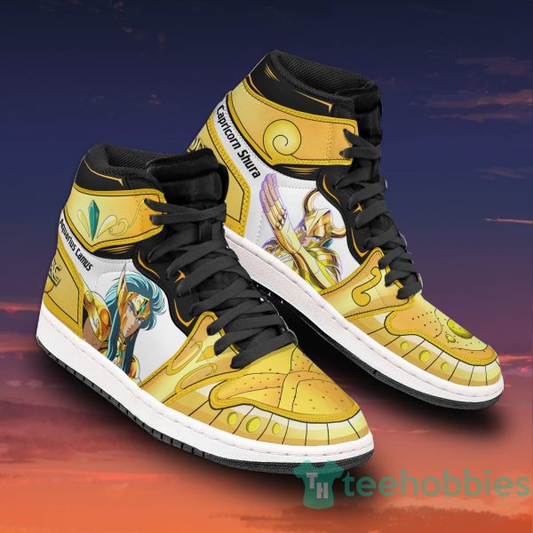 capricorn shura x aquarius camus anime air jordan hightop shoes 2 r2A2M 600x600px Capricorn Shura x Aquarius Camus Anime Air Jordan Hightop Shoes