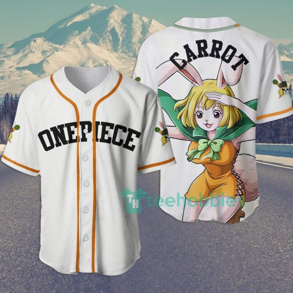 carrot one piece custom anime jersey baseball shirt for fans 1 4tFRW 600x600px Carrot One Piece Custom Anime Jersey Baseball Shirt For Fans