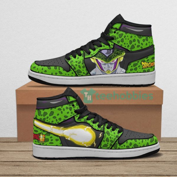 cell custom dragon ball super anime air jordan hightop shoes 1 4FOsF 600x600px Cell Custom Dragon Ball Super Anime Air Jordan Hightop Shoes