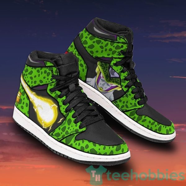 cell custom dragon ball super anime air jordan hightop shoes 3 ScFQ2 600x600px Cell Custom Dragon Ball Super Anime Air Jordan Hightop Shoes