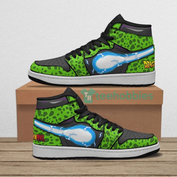 cell custom skill dragon ball anime air jordan hightop shoes 1 nbe6X 600x600px Cell Custom Skill Dragon Ball Anime Air Jordan Hightop Shoes
