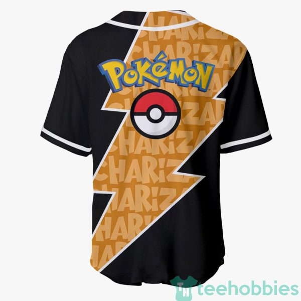 charizard custom pokemon anime jersey baseball shirt for fans 3 NvSIK 600x600px Charizard Custom Pokemon Anime Jersey Baseball Shirt For Fans
