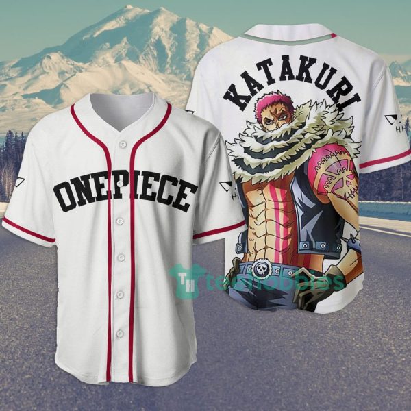 charlotte katakuri one piece custom anime jersey baseball shirt for fans 1 VmDTT 600x600px Charlotte Katakuri One Piece Custom Anime Jersey Baseball Shirt For Fans
