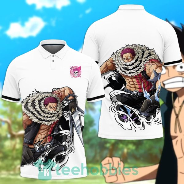 charlotte katakuri polo shirt custom anime one piece for anime fans 1 yzPqt 600x600px Charlotte Katakuri Polo Shirt Custom Anime One Piece For Anime Fans
