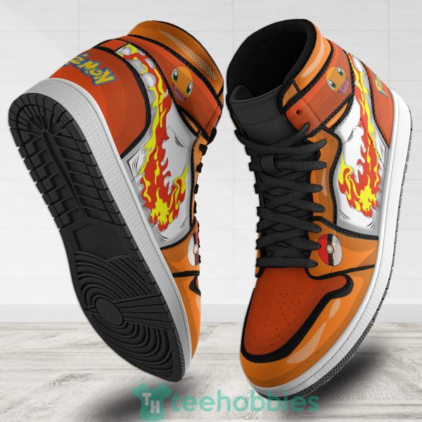 charmander pokemon custom anime air hightop shoes 2 nQztz 600x600px Charmander Pokemon Custom Anime Air Hightop Shoes