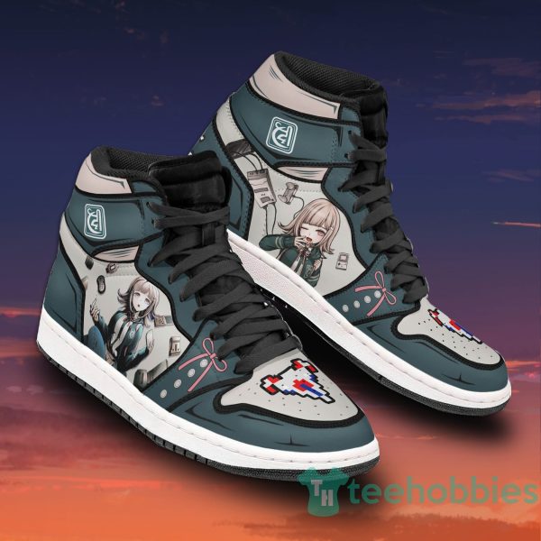 chiaki nanami custom danganronpa anime air jordan hightop shoes 2 CI0Np 600x600px Chiaki Nanami Custom Danganronpa Anime Air Jordan Hightop Shoes