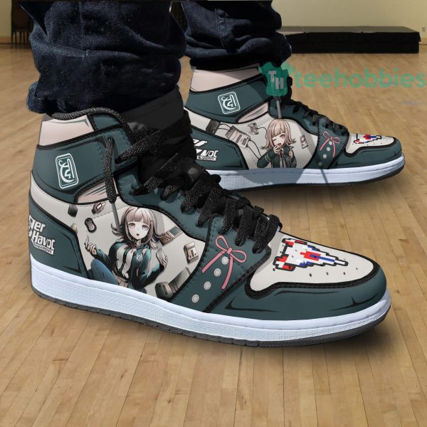 chiaki nanami custom danganronpa anime air jordan hightop shoes 4 eRpsO 600x600px Chiaki Nanami Custom Danganronpa Anime Air Jordan Hightop Shoes