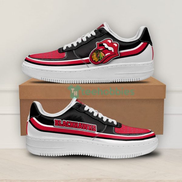 chicago blackhawks custom lips air force shoes for fans 1 1cupP 600x600px Chicago Blackhawks Custom Lips Air Force Shoes For Fans