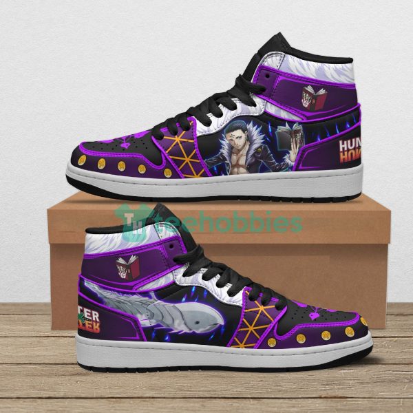 chrollo lucilfer custom hunter x hunter anime air jordan hightop shoes 1 0roj3 600x600px Chrollo Lucilfer Custom Hunter X Hunter Anime Air Jordan Hightop Shoes