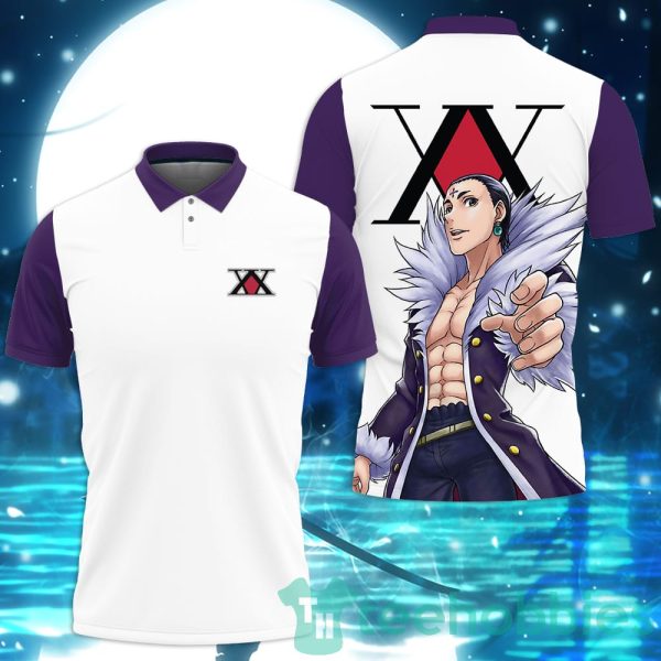 chrollo lucilfer hxh custom anime polo shirt for men and women 1 0Mrix 600x600px Chrollo Lucilfer HxH Custom Anime Polo Shirt For Men And Women