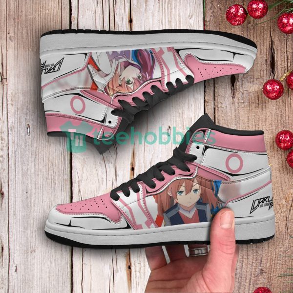 Code 390 Custom Darling in the Franxx Anime Air Jordan Hightop Shoes