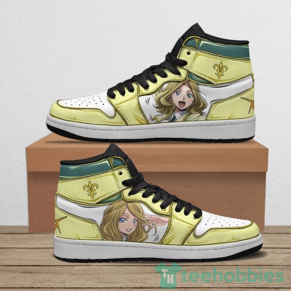code geass shoes milly ashford anime air jordan hightop shoes 1 4fviA 600x600px Code Geass Shoes Milly Ashford Anime Air Jordan Hightop Shoes
