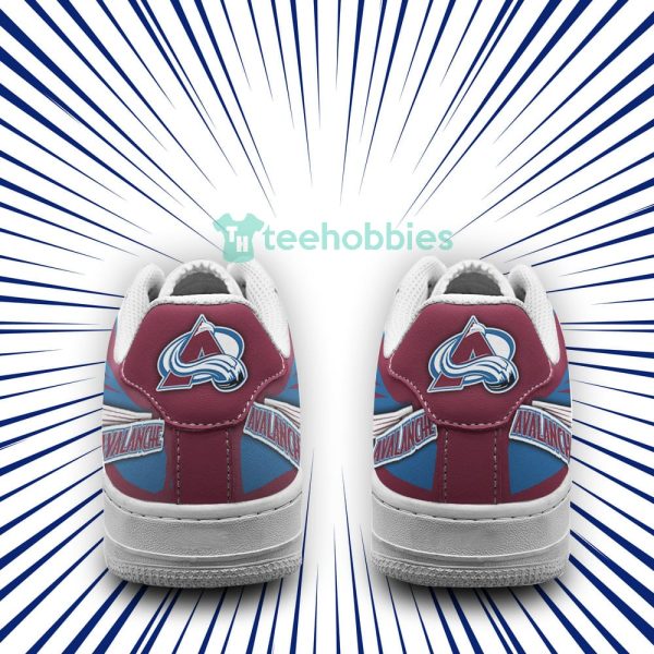 colorado avalanche custom ball air force shoes for fans 3 ekdk4 600x600px Colorado Avalanche Custom Ball Air Force Shoes For Fans
