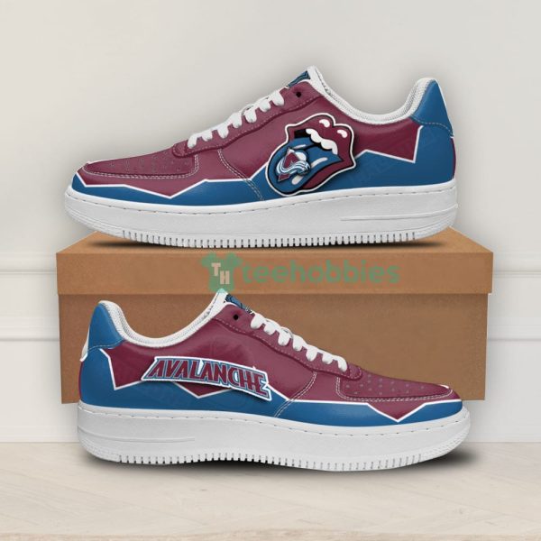 colorado avalanche custom lips air force shoes for fans 1 bQkq4 600x600px Colorado Avalanche Custom Lips Air Force Shoes For Fans