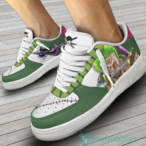cool roronoa zoro custom one piece anime for fans green air force shoes 4 g1HB3 600x600px Cool Roronoa Zoro Custom One Piece Anime For Fans Green Air Force Shoes