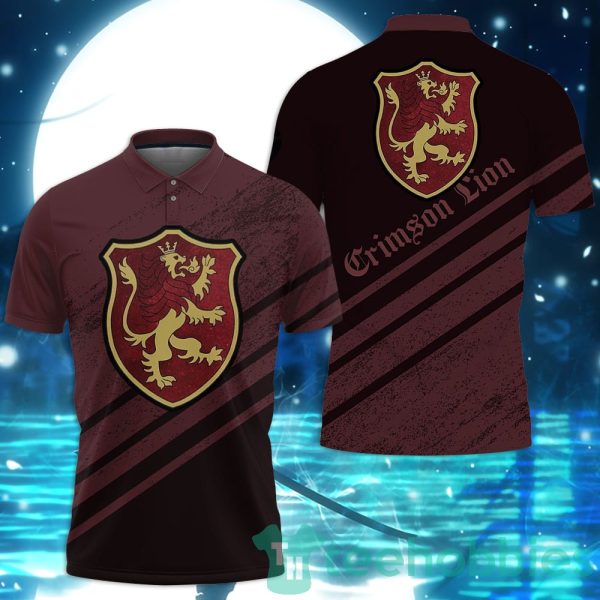 crimson lion black clover custom anime polo shirt for men and women 1 JFmGk 600x600px Crimson Lion Black Clover Custom Anime Polo Shirt For Men And Women