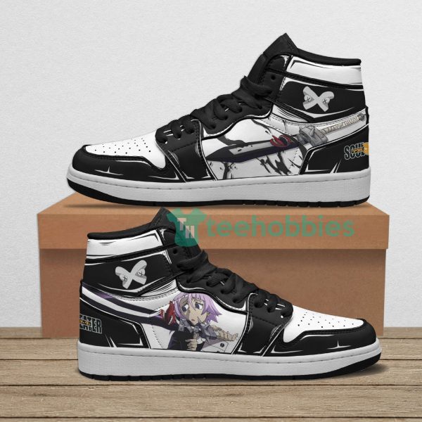 crona anime custom soul eater air jordan hightop shoes 1 3GHtK 600x600px Crona Anime Custom Soul Eater Air Jordan Hightop Shoes