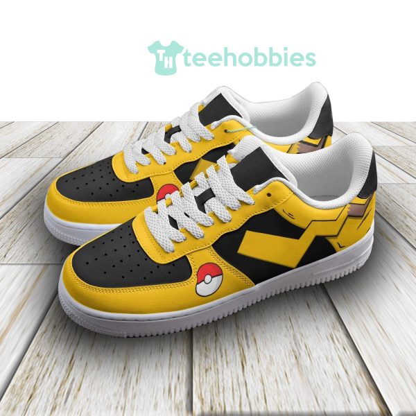 cute pikachu custom pokemon anime for fans air force shoes 2 tRA2Q 600x600px Cute Pikachu Custom Pokemon Anime For Fans Air Force Shoes