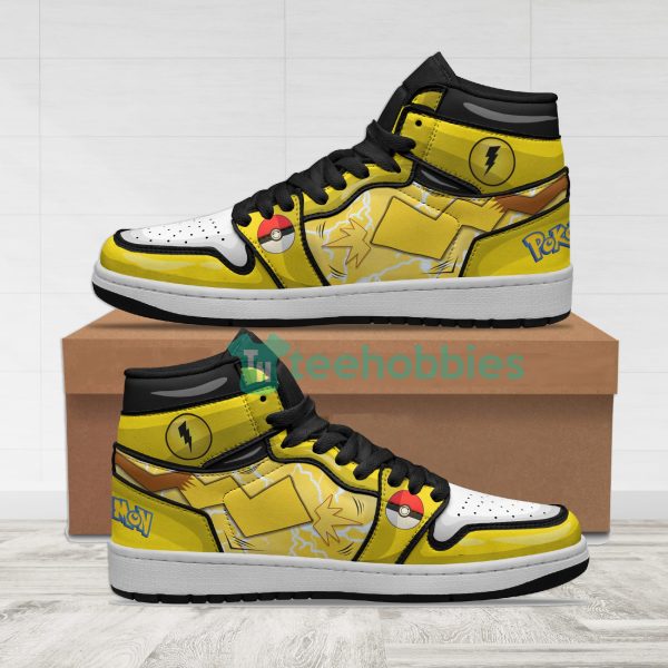 cute pikachu pokemon custom air hightop shoes 1 yGWAH 600x600px Cute Pikachu Pokemon Custom Air Hightop Shoes