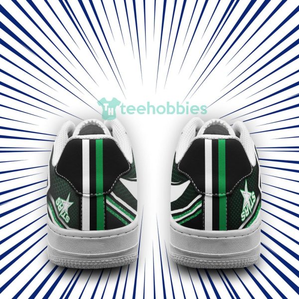 dallas stars logo and striped style air force shoes for fans 3 EDs1u 600x600px Dallas Stars Logo And Striped Style Air Force Shoes For Fans