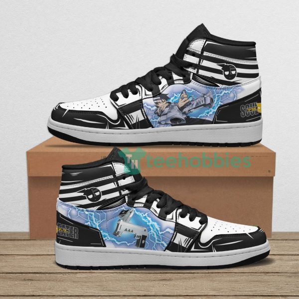 death the kid shoes soul eater custom anime air jordan hightop shoes 1 RxR2j 600x600px Death the Kid Shoes Soul Eater Custom Anime Air Jordan Hightop Shoes