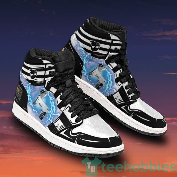 death the kid shoes soul eater custom anime air jordan hightop shoes 2 668ph 600x600px Death the Kid Shoes Soul Eater Custom Anime Air Jordan Hightop Shoes