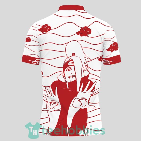deidara akatsuki custom anime white polo shirt for men and women 3 PXYkI 600x600px Deidara Akatsuki Custom Anime White Polo Shirt For Men And Women