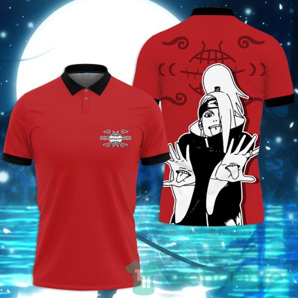 deidara custom manga anime polo shirt for men and women 1 MWWOo 600x600px Deidara Custom Manga Anime Polo Shirt For Men And Women