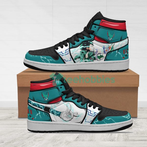 deku custom my hero academia anime air jordan hightop shoes 1 5WXhW 600x600px Deku Custom My Hero Academia Anime Air Jordan Hightop Shoes