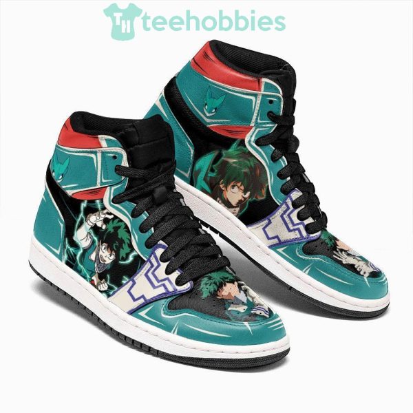 deku izuku midoriya my hero academia air jordan hightop shoes 1 5OC78 600x600px Deku Izuku Midoriya My Hero Academia Air Jordan Hightop Shoes