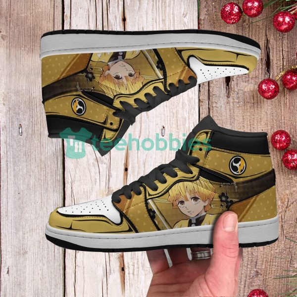 demon slayer zenitsu custom anime kimetsu no yaiba air jordan hightop shoes 4 wycvJ 600x600px Demon Slayer Zenitsu Custom Anime Kimetsu No Yaiba Air Jordan Hightop Shoes