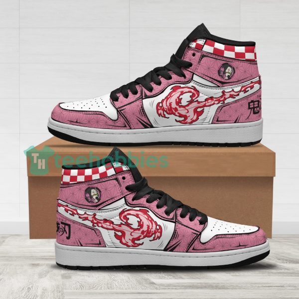 demon slayers nezuko kamado custom anime air jordan hightop shoes 1 EnYv6 600x600px Demon Slayers Nezuko Kamado Custom Anime Air Jordan Hightop Shoes